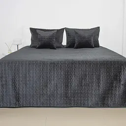 Покривало ТЕП Velour Мозаїка 220x240 см чорний (4-00517_36190)