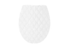 Сидіння - кришка дСидіння - кришка для унітазу Fabriля унітазу Fabrika LEATHER LINE OVAL Family soft close поліпропілен (FK-P4045) - мініатюра 4