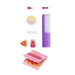 Лялька Rainbow High Junior PJ Party Violet Willow з аксесуарами 23 см (503705) - мініатюра 5