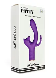 Вібратор Patty, 7 функцій вібрації, 7 ударів кулькою, USB Boss Series 60-00059 100633 - мініатюра 4