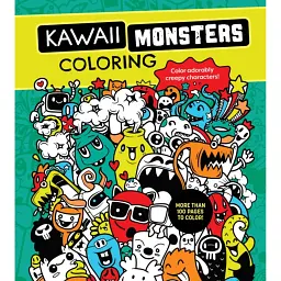 Kawaii Monsters Coloring Book - Editors of Chartwell Books