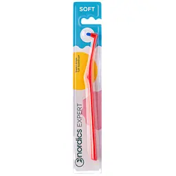 Зубна щітка Nordics Single Tuft Soft Red Монопучкова (3800501908075)
