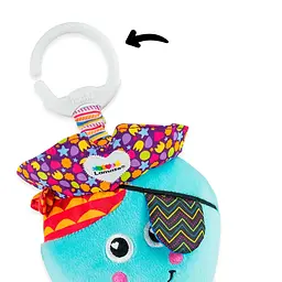 М'яка іграшка-підвіска Lamaze Кальмар з прорізувачем (L27068) - мініатюра 2