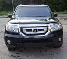 Дефлектор капоту мухобійка Honda Pilot 2008-