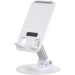 Підставка для планшетів Wiwu ZM109 Desktoop Rotation Stand поворотна біла