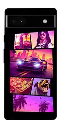 TPU чехол Demsky GTA vibes для Google Pixel 6a