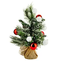 Ялинка декоративна Black Box trees з гірляндою 45 см зелена (985781) - мініатюра 2