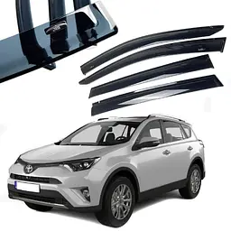 Дефлектори вікон вітровики HIC для Toyota RAV 4 (XA40) 2013-2018 Широкі (Оригінал)