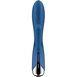 Вібратор-кролик Satisfyer Spinning Rabbit 1 Blue - мініатюра 6
