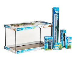 Акваріумний комплект LED AQUARIUM 60, 63л, 60×30×35см - мініатюра 2