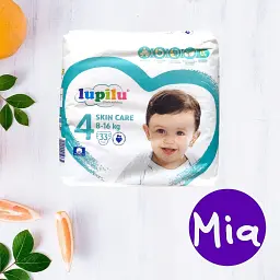 Підгузки Lupilu Skin Care 4 8-16кг 33шт