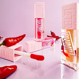 Блиск-плампер для губ Maybelline New York Lifter Plump з екстрактом перцю чилі 005 Peach fever 5.4 мл (B3486300) - мініатюра 9