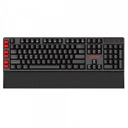 Клавіатура ігрова Redragon Yaksa K505 USB UKR (7 кольорів) + 26 кнопок Чорний - мініатюра 4