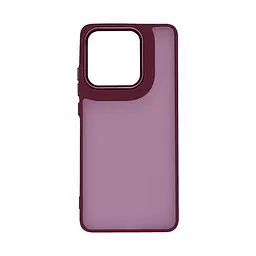 Противоударный чехол для Motorola G86 Power 5G/G86 5G, Frame, бордовый, панель-накладка, термополиуретан TPU + поликарбонат PC, защита всего корпуса, защита кнопок и камеры, устойчив к деформациям, ArmorStandart (ARM87564)