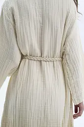 Халат Lotus Home - Nitra muslin green S/M - мініатюра 5