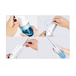 Ірригатор портативний для догляду за порожниною рота Power Floss PR40V original Блакитний - мініатюра 6