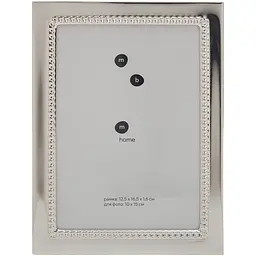 Рамка для фото MBM Home Модерн 10х15 см срібна (PH-17 S SILVER)