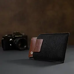 Чоловічий шкіряний зажим для грошей GRANDE PELLE 10х8х1 см acs0018635 - мініатюра 9