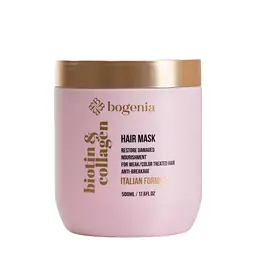 Маска для волосся відновлювальна Bogenia Biotin & Collagen, 500 мл (BG451(003))