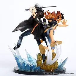Фігурка Трафальгар Ло проти Луффі One Piece Monkey D Luffy Trafalgar Law 16см anime OP BH 27.77 - мініатюра 4