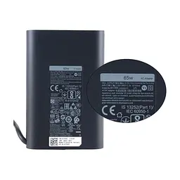 Блок живлення до ноутбуку Dell 65W 20V, Type-C, Oval-корпус (HA65NM170 / A40243) - мініатюра 2