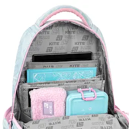 Рюкзак для старшої школи Kite Education teens 2587M Classy&Sassy Блакитний (K26-2587M-3) - мініатюра 16