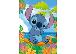 Пазл Clementoni SuperСolor: Незвичайний герой, Стіч, Disney (SuperСolor - Disney Stitch Puzzle - 104 pcs.), 104 ел. (25755) - мініатюра 2