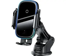 Автомобільний тримач холдер із БЗП Baseus Light Electric Holder WXHW03-01 Black - мініатюра 3