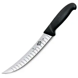 Кухонний ніж Victorinox Fibrox Butcher 20 см Dual Grip Black (5.7223.20D) - мініатюра 1