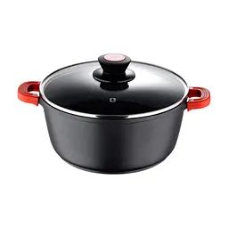Каструля Bergner Chroma, з кришкою 20 см, 2.2 л (BG-30114-BK) - мініатюра 2