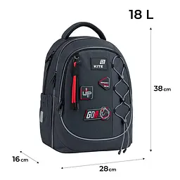 Рюкзак "Kite" Education Sport Mode 3від. 2карм. №K26-700M-6 - мініатюра 2