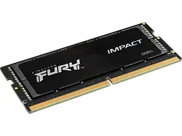 Модуль пам'яті Kingston FURY 16 GB DDR5 6000 MHz Impact Black (KF560S38IB-16) - мініатюра 2