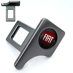 Заглушка ременя безпеки Fiat логотип Темні 1 шт