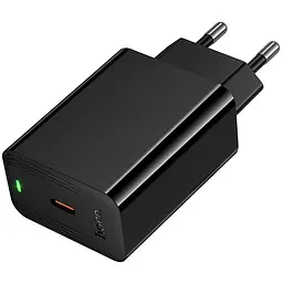 МЗП Hoco CS93A Leader 20W (1USB-C) Black - мініатюра 3