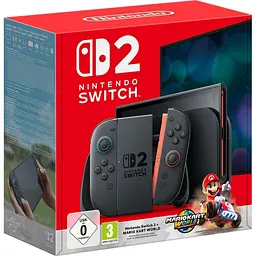 Ігрова консоль Nintendo Switch 2 Black Mario Kart World Bundle (0045496321529) U1 (0045496321529_U1)