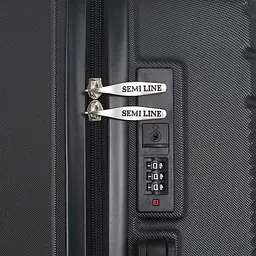 Валіза середня Semi Line 24 дюйми (M) дюйми (M) ABS-Plastic Black (T5789-2) - мініатюра 7