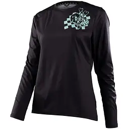 Велоджерсі Troy Lee Designs Wmns Lilium LS Jersey Micayla Black XS (1106-358958011)