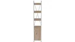 Етажерка 4/34 Серії Конект з тумбою 179x34x28 Білий ДСП Дуб Сан-Марино FRD-104471 - мініатюра 4