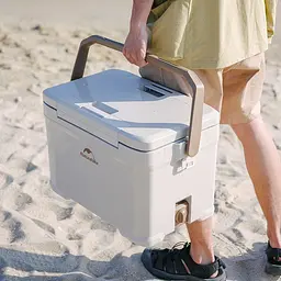 Холодильник туристичний 30л Naturehike (CNK2300BS012) до 36годин - бежевий - мініатюра 7