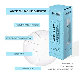 Тонер для обличчя Joko Blend Aqua Glow зволожувальний з гіалуроном 150 мл - мініатюра 2