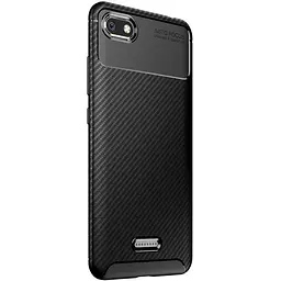 Чохол-накладка Toto TPU Carbon Fiber 1.5 mm Case Xiaomi Redmi 6A Black - мініатюра 4