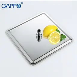 Душова система Gappo G2407, вилив - перемикач на лійку, хром - мініатюра 5