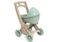 Коляска для ляльок 0121/01eco з люлькою Eco Green DOLONI