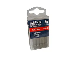 Набір біт HORSAY HARD L=50мм хрестова PZ2 0531-018