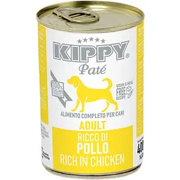 Вологий корм для собак Kippy паштет з куркою 400 г