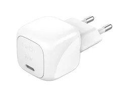 Мережевий зарядний пристрій Belkin BoostCharge Compact 30 W White (WCA008KQWH)
