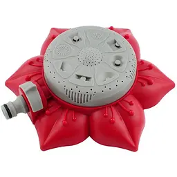 Дощувач для поливу Intertool восьмипозиційний на базі квітка GE-0072