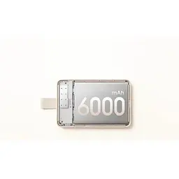 Портативна батарея Xiaomi Power Bank 6000 mAh 15 W Magnetic Power Bank GL White (BHR9074GL) - мініатюра 8