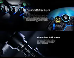 Кермо MOZA Racing Vision GS Steering Екран 2.8" RGB - мініатюра 14