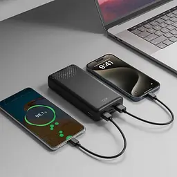 Зовнішній акумулятор XO PB313 20000mAh 10W Black [163287] - мініатюра 5